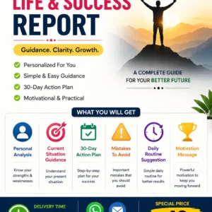 Personal Life & Success Report (Tamil + English)